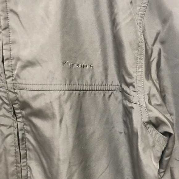 KILIMANJARO Sports & Casual Jacket With Mens Size 100 Black/Gray - Picture 2 of 6